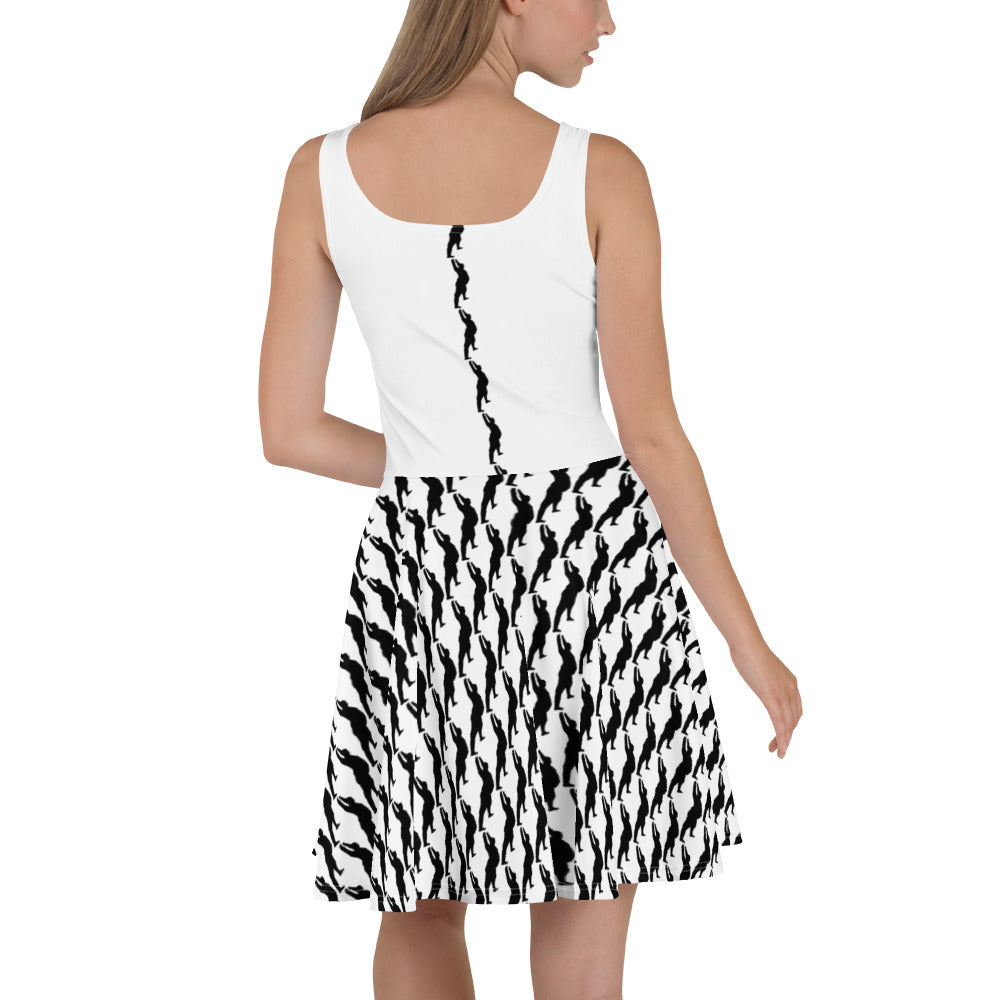 patterned skater dress Skater Dress